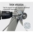 Extol lemezvágó fej adapter készlet fúrógéphez, 1/4" hatszög befogás