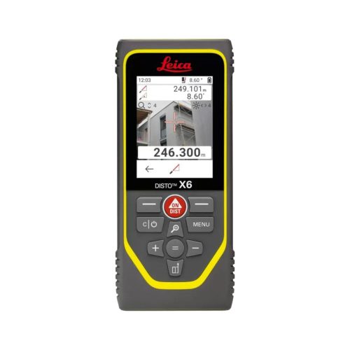 Leica DISTO X6 lézeres távolságmérő 250 m IP65 digitális célkeresővel és érintőkijelzővel