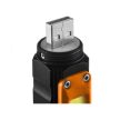 Neo Tools 99-034 2 funkciós USB-n tölthető zseblámpa 300lumen CREE XPE + COB LED-el