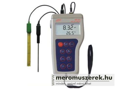 Digitális pH/ORP/Temp mérő AD-132 (-2-16pH) plusz 3x250 puffer