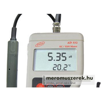 Digitális EC/TDS/Temp mérő AD-332 (0-199mS/cm)