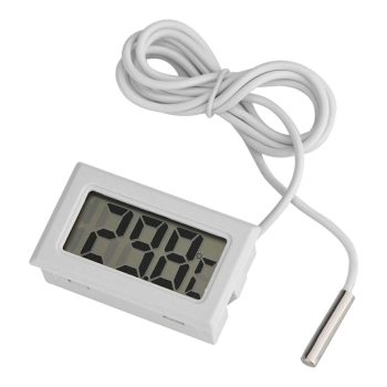   AG195B digitális hőmérő 100cm-es vezetékes szondával fehér