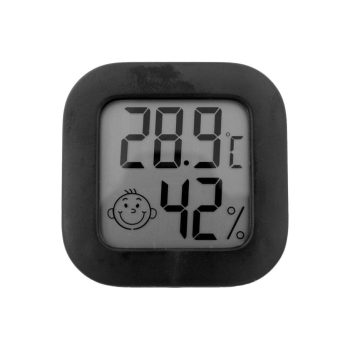   Digitális páratartalom és hőmérsékletmérő CX-0726 fekete