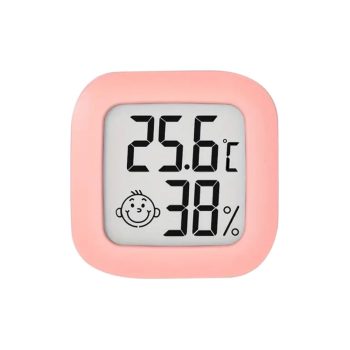   Digitális páratartalom és hőmérsékletmérő CX-0726 rózsaszín