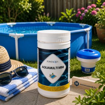   Aquamulti MINI 1 kg kombinált klórtabletta kisebb medencékhez, 20 g