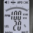 BG40 gázdetektor digitális kijelzős, gyúlékony gázokhoz