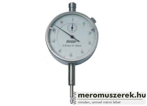 BERGER indikátor mérőóra 0-10/0,01mm