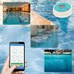 BLE-YC01 intelligens 6 az 1-ben úszómedence pH/Klór/EC/TDS/ORP/Hőmérséklet mérő, Bluetooth adatkapcsolattal