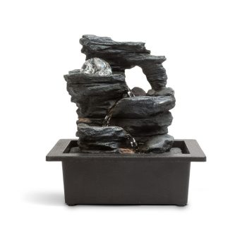   Bewello Csobogó  LED-del, üveggolyóval - 23 x 17,5 x 26 cm 
