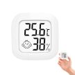 Digitális páratartalom és hőmérsékletmérő CX-0726 fehér
