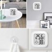 Digitális páratartalom és hőmérsékletmérő CX-0726 fehér