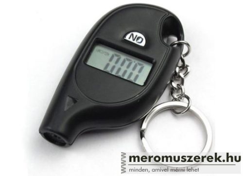Mini digitális keréknyomásmérő kulcstartóra