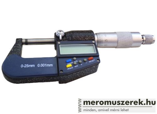 Digitális mikrométer 0-25mm DMM01