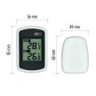 Digitális hőmérő kül- és beltéri hőmérséklet vezetéknélküli