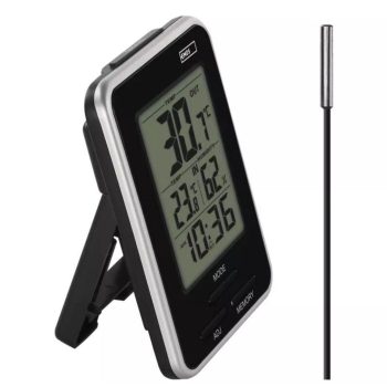   Digitális vezetékes hő és páramérő külső-belső Emos E0121