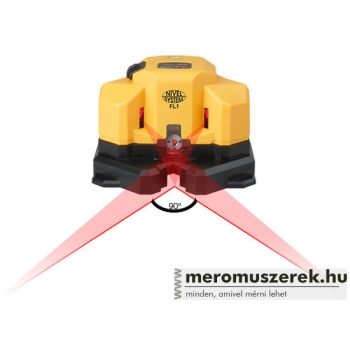 Nivel FL1 90°-os keresztlézer kifejezetten burkolóknak