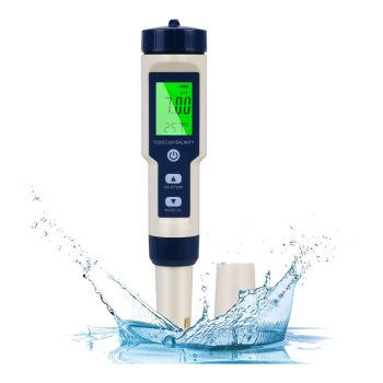   Flintronic 5 az 1-ben  PH/TDS/EC, sótartalom és hőmérséklet mérő
