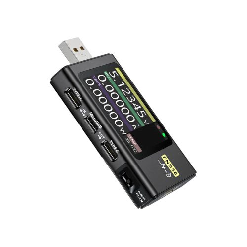 FNIRSI FNB58 digitális USB teszter és gyorstöltés-analizátor, 4–28 V, 7 A, 140 W
