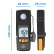 Benetech GM1020 digitális fényerősségmérő, luxmérő USB adatkapcsolat