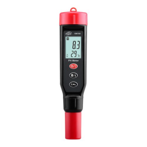 GM760 digitális pH mérő automatikus kalibrálással 