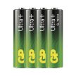 GP Ultra Plus AA ceruzaelem tartós alkáli LR6 4db-os csomag