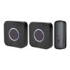 GETI GWDK208B vezeték nélküli 2db csengővel fekete