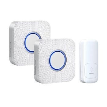 GETI GWDK208W vezeték nélküli 2db csengővel fehér