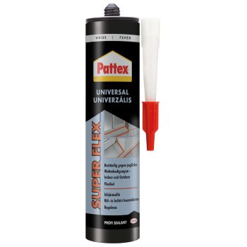   Pattex univerzális szilikon kültérre és beltérre - fehér 280 ml