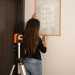 Handy lézeres szintező csomag 134 cm-es állvánnyal