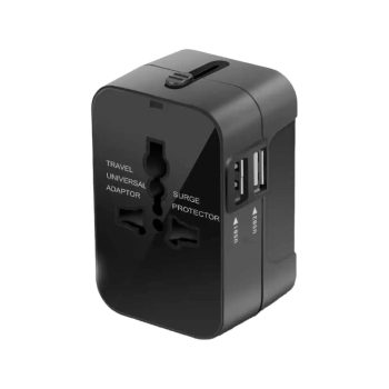 Utazó adapter, 2 USB port