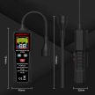 Habotest HT608 gázdetektor színes LCD-vel, USB-C