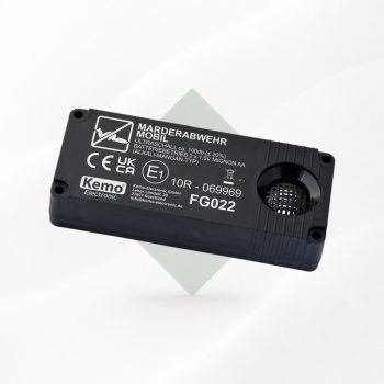   Kemo FG022 mobil elemes nyestriasztó és rágcsálóriasztó (100 dB, >55 m², mobil, német gyártmány)