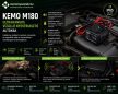 Kemo M180 ultrahangos vízálló nyestriasztó autókba és padlásra (12V, IP65 160° széles sugárzás, német gyártmány)
