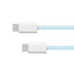 Kruger&Matz USB-C - USB-C 100W 1,5m kék kábel