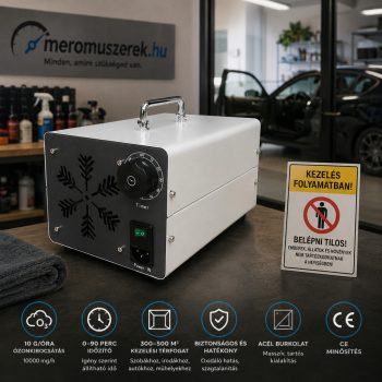 OKAY KN10G ózongenerátor 10 g/óra, 80 W, időzítővel