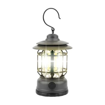   LTC kemping lámpa 3xCOB LED 8W, akkumulátor 1200mAh, IP65, USB-C töltés