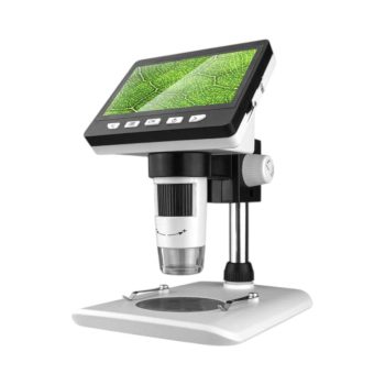   Digitális Mikroszkóp 1000x 2MP 8 LED USB 4,3" LCD 307-C