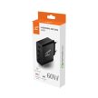 LTC LXQC20 fekete fali töltő PD 20W QC 3.0 2xUSB-A 2A