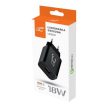 LTC USB QC 3.0 5V/3A hálózati töltő, 18W, fekete