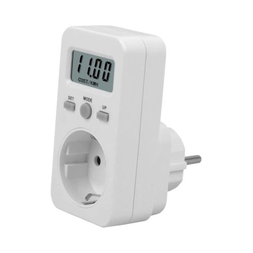 Digitális wattmérő, fogyasztásmérő költség számítással