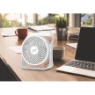 Vezeték nélküli asztali ventilátor USB-C töltés 5W 2000mAh 4 sebességfokozat 5,6"