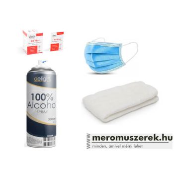   10db-os 3 rétegű sebészeti szájmaszk és fertőtlenítő csomag