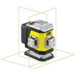 Nivel CL3G 3x360° zöld 3D keresztlézer (Bluetooth, 17 mm alacsony padlóvonal, Li-ion akkuval  falitartóval emelővel, kofferben)