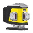 Nivel CL3G 3x360° zöld 3D keresztlézer (Bluetooth, 17 mm alacsony padlóvonal, Li-ion akkuval  falitartóval emelővel, kofferben)