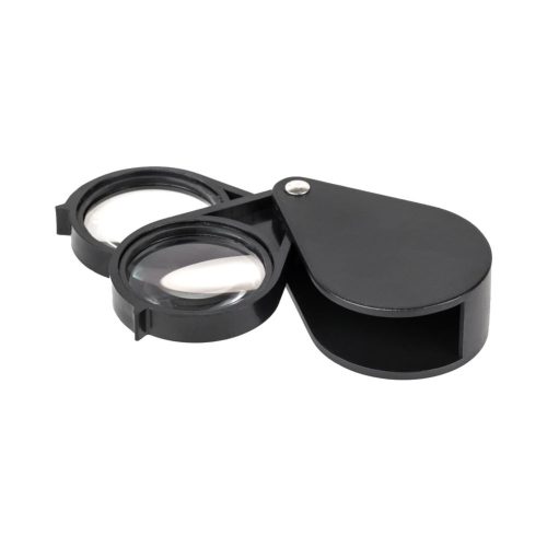 Dupla lencsés összecsukható kézi nagyító 30mm /5D+5D/