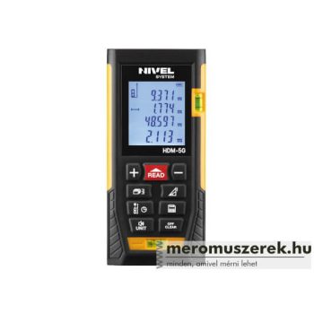 Nivel HDM-5G zöld lézeres távolságmérő 50m-ig