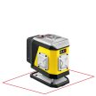 Nivel CL1R 1x360° piros fényű vonallézer (Bluetooth, 17 mm alacsony padlóvonal, Li-ion akkuval falitartóval kofferben)