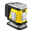 Nivel CL1R 1x360° piros fényű vonallézer (Bluetooth, 17 mm alacsony padlóvonal, Li-ion akkuval falitartóval kofferben)