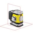 Nivel CL2R 2x360° piros keresztlézer (Bluetooth, 17 mm alacsony padlóvonal, Li-ion akkuval falitartóval emelővel kofferben)