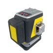 Nivel CL3R 3x360° piros 3D keresztlézer (Bluetooth, 17 mm alacsony padlóvonal, Li-ion akkuval falitartóval emelővel kofferben)